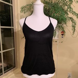 DKNY sleeveless silk blouse